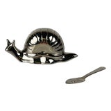 Silver Snail Butter Dish, 1960 For Sale