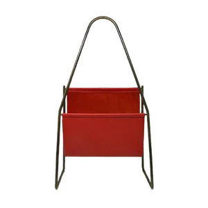 Model 3808 Magazine Rack by Carl Auböck for Werkstätte Carl Auböck, Vienna, 1960s