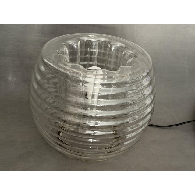 Vintage Table Lamp in Glass from Peill & Putzler, 1970s For Sale - Image 6 of 9