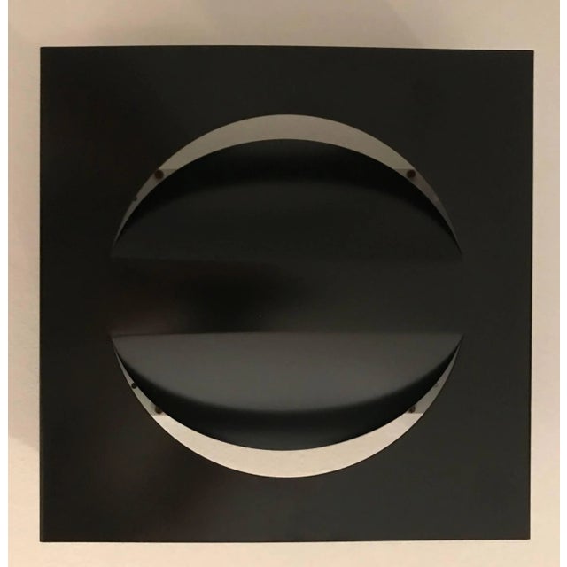 Mid-Century Modern 1960s Mid-Century Dutch RAAK Signal Black Wall Lights Sconces - a Pair For Sale - Image 3 of 10