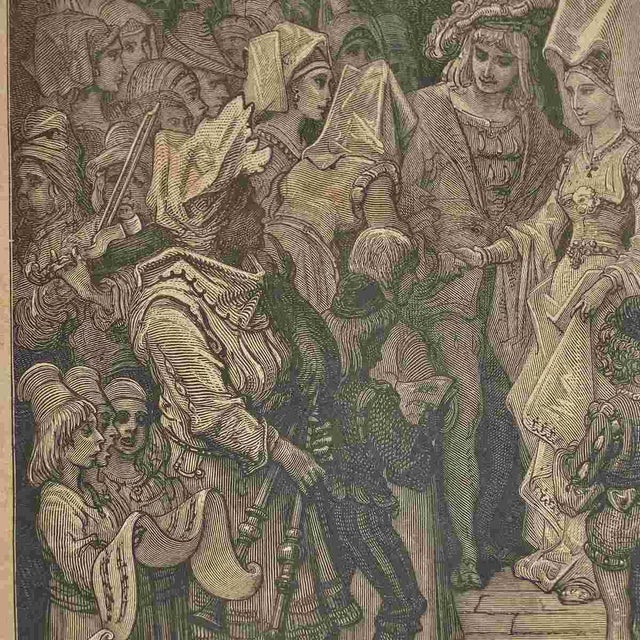 Contemporary Gustave Dore, Untitled, Print on Paper, 2000s, Framed For Sale - Image 3 of 7