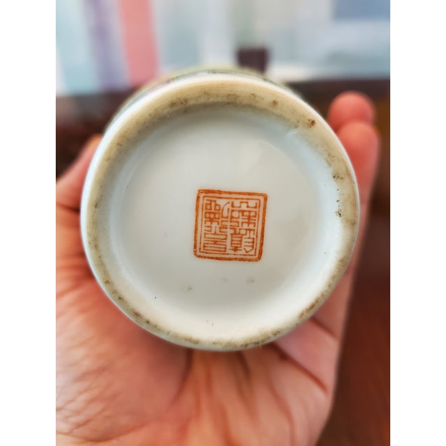 A very important antique chinese porcelain five dragons vase. Absolutely exquisite museum quality hand painted decoration...