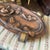 Art Deco 1930s Art Deco Hand-Carved Wood and Brass French Centerpiece For Sale - Image 3 of 15