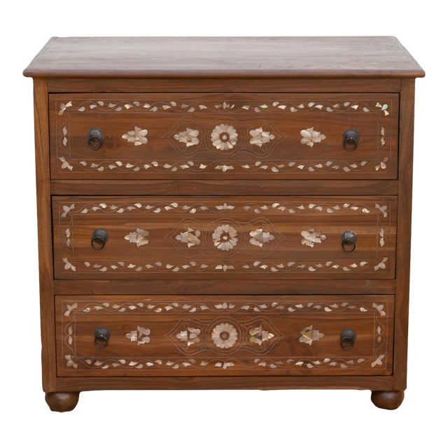 Mother of Pearl Inlay Damascus Dresser For Sale