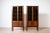 This matching pair of display cabinets comes from Norway and was manufactured by the renowned Norwegian brand Bruksbo....