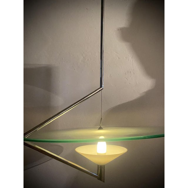Italian Glass and Metal Kron Candlestick Olympia by Daniela Puppa for Fontana Arte, 1970s For Sale - Image 16 of 18