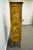 Antique Oriental Chinese Asian Lacquered Figural Painted China Cabinet Curio For Sale - Image 4 of 12