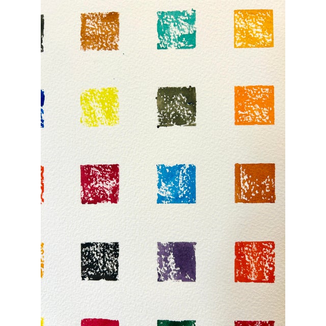 Original Watercolor Painting “City Windows” For Sale - Image 4 of 7