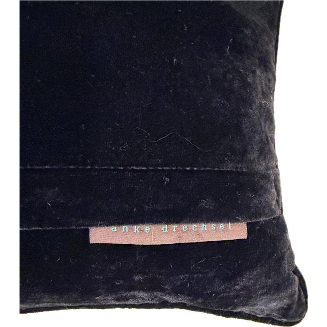 2020s Pair of Embroidered Anke Drechsel Pillows For Sale - Image 5 of 5