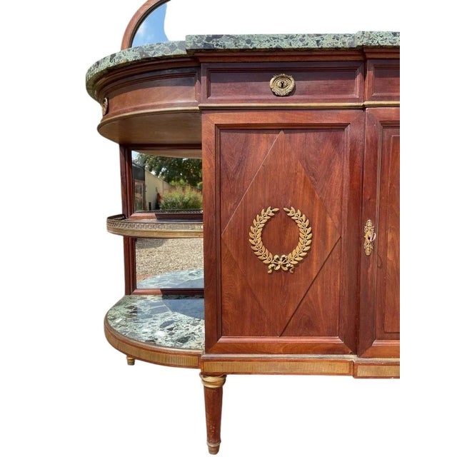 Napoleon III Louis XVI Style Sideboard from Maison Krieger For Sale - Image 4 of 13