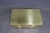 Sarreid Brass Clad Campaign Style Two-Drawer Chest For Sale - Image 4 of 16