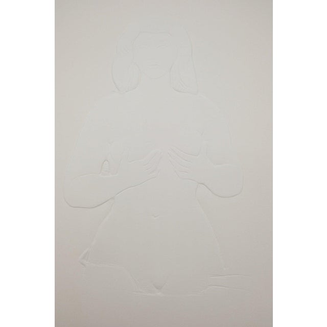 Antoniucci Volti, Nu au regard pensif (Nude), Etching For Sale