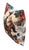 Western Galloping Cowboy & Horse Double Sided Feather/Down Pillow For Sale - Image 4 of 5