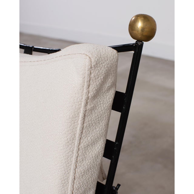 Metal Set of Four Mario Papperzini Amalfi Adjustable Chain Lounge Chairs For Sale - Image 7 of 18