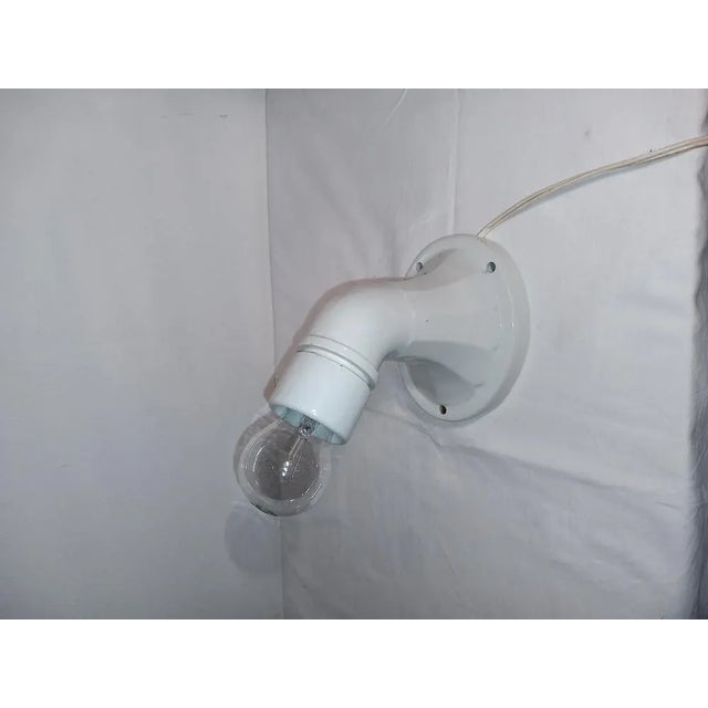 German Art Nouveau Ceramic Wall Lamp, in Very Good conditions. Designed 1920 to 1949 This piece has an attribution mark, I...