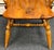 American Ethan Allen Country Craftsman Bowback Windsor Armchair For Sale - Image 3 of 11