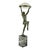 Art Deco Lamp with Dancer by Max Le Verrier, 1930s For Sale - Image 9 of 12