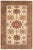 Rustic Super Kazak Beige/Rust Wool Rug - 5'6'' X 8'0'' For Sale - Image 10 of 10