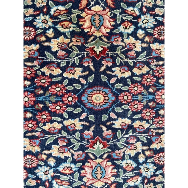 Textile Vintage Turkish Hereke Rug For Sale - Image 7 of 14