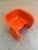 Multifunctional Children's Chair in Orange by Johannes Foersom & Peter Hiort Lorenzen for Cado For Sale - Image 5 of 11