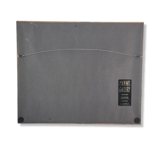 Suleymaniye Mosque Istanbul Watercolor Print Signed & Framed For Sale - Image 9 of 10