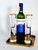 Transparent 1930s Sea Glasbruk Heavy Bottom Champagne/Cocktail Glasses With Gold Band Rim - a Pair For Sale - Image 8 of 10