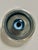 Sterling Silver Evil Eye Brooch Pin Amulet Wood Display Pedestal (Cabinet of Curiosities) For Sale - Image 6 of 11