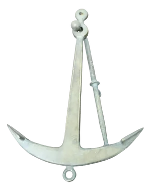 Bronze Yacht Anchor Desk Ornament, 1890s