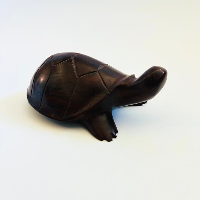 Late 20th Century Vintage Ironwood Turtle For Sale - Image 5 of 11