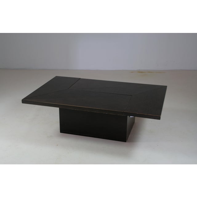 Coffee Table with Hidden Bar by Paul Michel for Roche Bobois, 1970s For Sale - Image 6 of 14