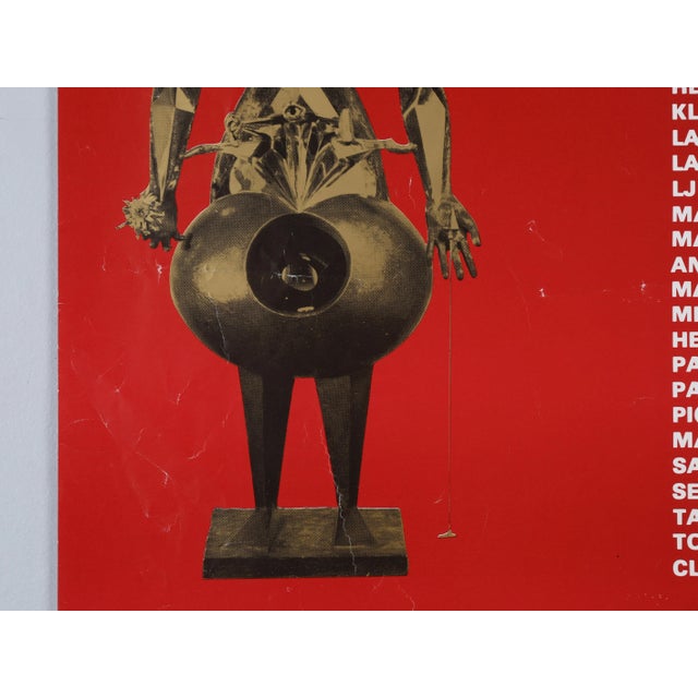 Red Collection of (7) French Posters From the 1970's to 1980's Including Picasso For Sale - Image 8 of 12