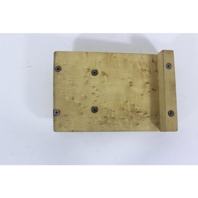 Vintage Birds Eye Maple Oyster Chucking Board Wood For Sale - Image 10 of 10