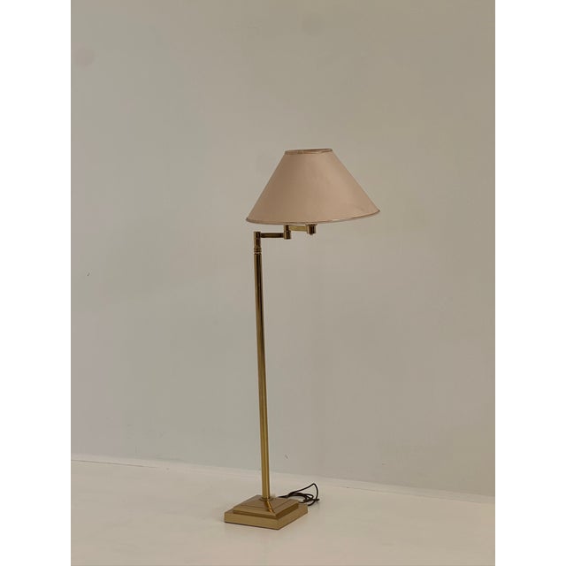 Brass Floor Lamp, 1980s For Sale - Image 10 of 12