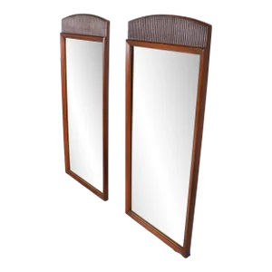 Pr. Mid Century Wall Mirrors 1st Edition by Lane Furniture Ca. 1960's