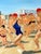 Late 20th Century “Swim for Life, Miami Beach” Figurative Oil Painting by Eduardo Lluria Miralles For Sale - Image 5 of 15