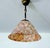 Art Deco Pendant Light in Pink Coral Glass, 1930s For Sale - Image 4 of 18