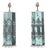 19th Century French Copper Table Lamps with Verdigris Patina - Pair For Sale
