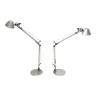 Set of 2 - Design Within Reach Tolomeo Desk Mini Lamps For Sale