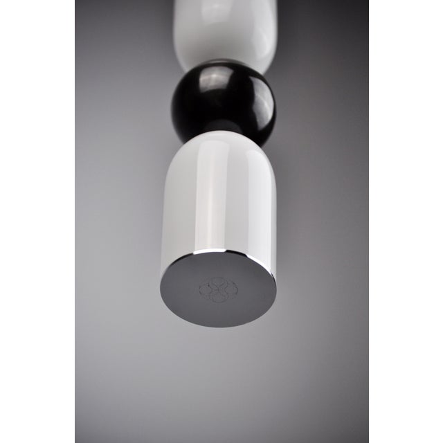 Metal Laur Large Cluster Led Chandelier by Ovature Studios, Set of 9 For Sale - Image 7 of 8