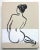 2020s "Figure No. 4 With White Band" Contemporary Original Abstract Figurative Nude Acrylic Painting by Gretchen Kelly For Sale - Image 5 of 5