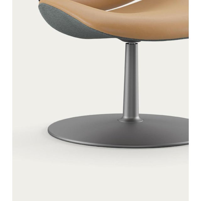 Black One Collection Pedestral Council Family Lounge Chair from Salto and Sigsgaard For Sale - Image 8 of 18