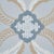 Contemporary SAMPLE - Schumacher Front Waltz Wallpaper In Light Blue For Sale - Image 3 of 6