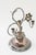 Jugendstil Silvered Brass Candleholder for 3 Candles, Vienna, Austria, 1908 For Sale - Image 6 of 15