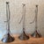 Custom, industrial pendant lights compiled by city Foundry in Brooklyn, NY for our CF Signature line are gunmetal and...