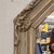 Gray Mid-Century French Provincial Style Painted Gray & Gilt Carved Mirrors - Pair For Sale - Image 8 of 9
