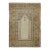 Antique Turkish Rug With Classic Arch & Teapot Motif in Multicolor - Rug & Kilim For Sale