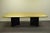 Late 20th Century Art Deco Maison Jansen Style Custom Gold Leaf Extension Dining Conference Table For Sale - Image 4 of 10