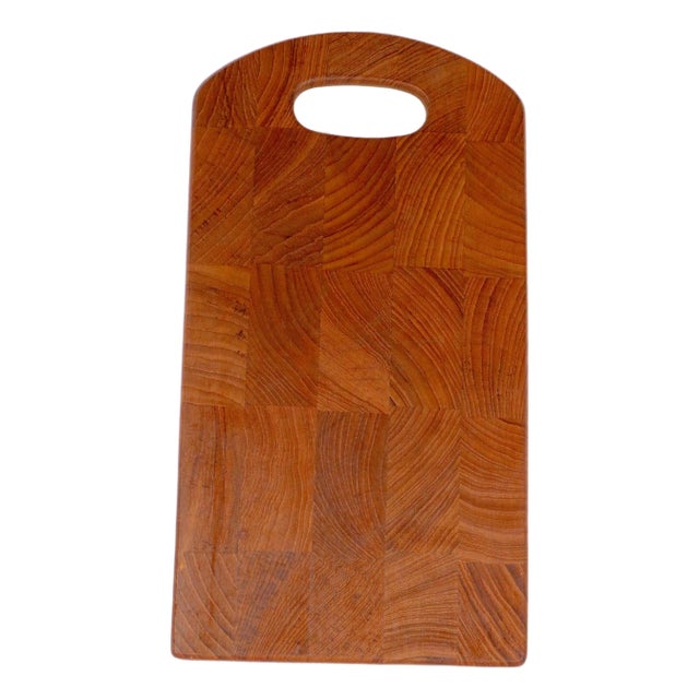 Mid 20th Century Dansk Teak Cutting Board by Jens Quistgaard For Sale