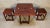 A. H. McIntosh & Co. Ltd. Vintage British Mid Century Modern Rosewood "Langthorne" Triform Cart and Nesting Tables by McIntosh For Sale - Image 4 of 12