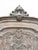 French Provincial 19th C. French Carved Painted Walnut Trumeau Mirror With Original Mirror Plate For Sale - Image 3 of 6